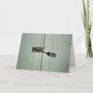 "Creative Lock" Dankbetuigingskaart Kaart