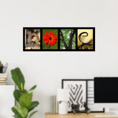 Creative Love Alphabet Photography Art Print (Thuiskantoor)