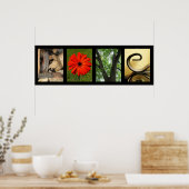 Creative Love Alphabet Photography Art Print (Keuken)