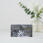 Creative Luminescent Oil Spill Environment Visitekaartje (Staand voorkant)