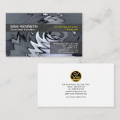 Creative Luminescent Oil Spill Environment Visitekaartje (Voorkant / Achterkant)