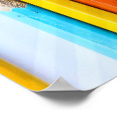 Creative maakt gebruik van de verlichting van stre poster (Hoek)