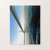 Creative Mackinaw Bridge waterfoto puzzel Legpuzzel (Verticaal)