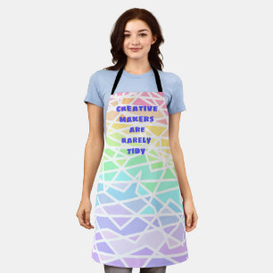 Creative Makers zijn zeldzaam Tidy Rainbow-Schort Schort