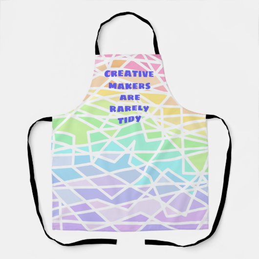 Creative Makers zijn zeldzaam Tidy Rainbow-Schort Schort (Voorkant)