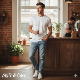 Creative Mannen-T-Shirt – Ontwerp uw droom in stij T-shirt