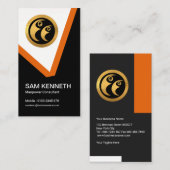 Creative Manpower Consultant Oranje V Visitekaartje (Voorkant / Achterkant)