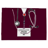 Creative Medical School Afstuderen Groot Cadeauzakje (Achterkant)