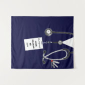 Creative Medical School Graduation Congrats Wandkleed (Voorkant (horizontaal))