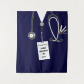 Creative Medical School Graduation Congrats Wandkleed (Voorkant)