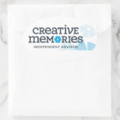 Creative Memories Ind Advisor Ovale Sticker (Tas)
