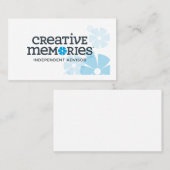 Creative Memories Ind Advisor Visitekaartje (Voorkant / Achterkant)