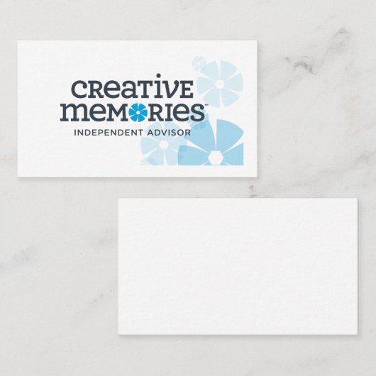 Creative Memories Ind Advisor Visitekaartje (Voorkant / Achterkant)