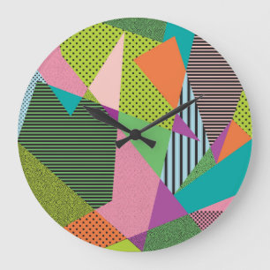 Creative Memphis Lijst Modern Design Grote Klok
