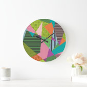 Creative Memphis Lijst Modern Design Grote Klok (Huis)