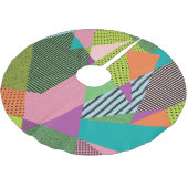 Creative Memphis Lijst Modern Design Kerstboom Rok (Gekanteld)