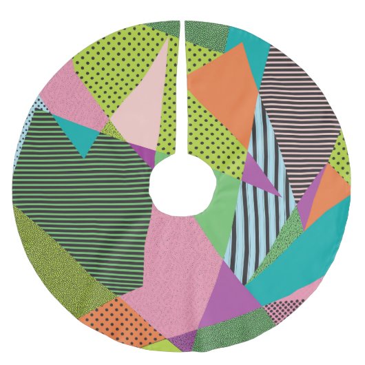 Creative Memphis Lijst Modern Design Kerstboom Rok (Voorkant)