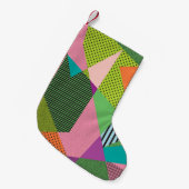 Creative Memphis Lijst Modern Design Kleine Kerstsok (Voorkant (Hangend))