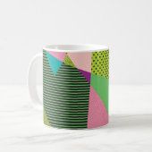 Creative Memphis Lijst Modern Design Koffiemok (Voorkant links)