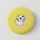 Creative Mind Ronde Button 5,7 Cm (Voorkant)