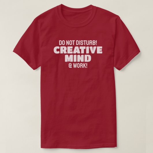 Creative Mind T-shirt (Design voorkant)