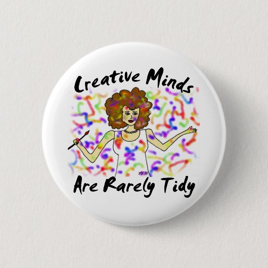 Creative Minds Button Round (Voorkant)