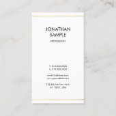 Creative minimalist Design Modern Professional Visitekaartje (Voorkant)