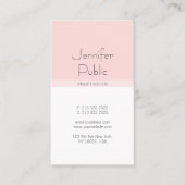 Creative minimalist Luxury Design Professional Visitekaartje (Voorkant)