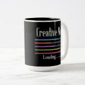 Creative Mode Loading Artist Coffee Mok (Voorkant rechts)