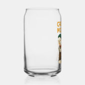 Creative Mode On: Painter Bichon Dog Artist Art Blikvorm Glas (Rechts)