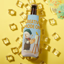 Creative Mode On: Painter Bichon Dog Artist Art Flesjeskoeler