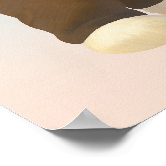 Creative Mode On: Painter Bichon Dog Artist Art Poster (Hoek)