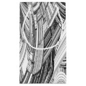 Creative Modern Art Black en White Klein Cadeauzakje (Achterkant)