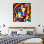 Creative Modern Canvas for Home & Office (Insitu (Slaapkamer))