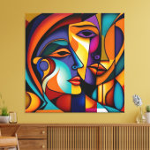 Creative Modern Canvas for Home & Office (Insitu (Woonkamer))