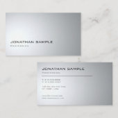 Creative modern design, stijlvol en vloeiend, slan visitekaartje (Voorkant / Achterkant)