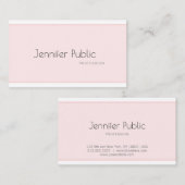 Creative modern design stijlvolle, professionele v visitekaartje (Voorkant / Achterkant)