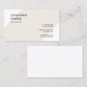 Creative modern design stijlvolle, professionele v visitekaartje (Voorkant / Achterkant)