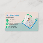 Creative Modern Medical Service Visitekaartje (Voorkant)
