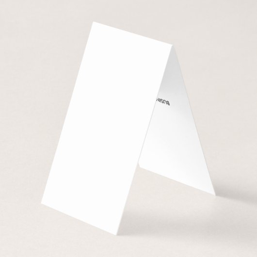 Creative Modern Minimal Professional Cool Clean Visitekaartje (Achterkant)