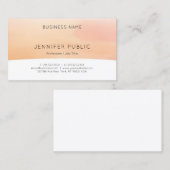 Creative Modern Minimal Professional-Sjabloon Visitekaartje (Voorkant / Achterkant)