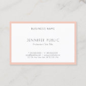 Creative Modern Minimalist Design Sjabloon Visitekaartje (Achterkant)