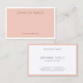 Creative Modern Minimalist Design Sjabloon Visitekaartje (Voorkant / Achterkant)