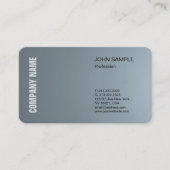 Creative Modern Professional Design Elegant Plain Visitekaartje (Voorkant)