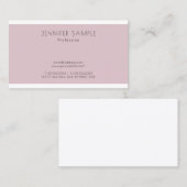 Creative Modern Smart Design Sjabloon Elegant Visitekaartje (Voorkant / Achterkant)