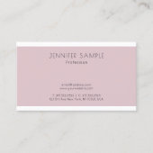 Creative Modern Smart Design Sjabloon Elegant Visitekaartje (Voorkant)