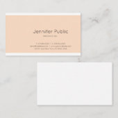 Creative modern, stijlvol grafisch ontwerp met hog visitekaartje (Voorkant / Achterkant)