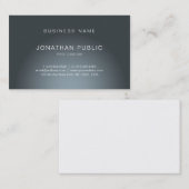 Creative Modern Trendy Professional Elegant Plain Visitekaartje (Voorkant / Achterkant)