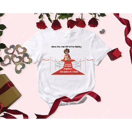 creative moederdag leuk VIP snack mam T-shirt