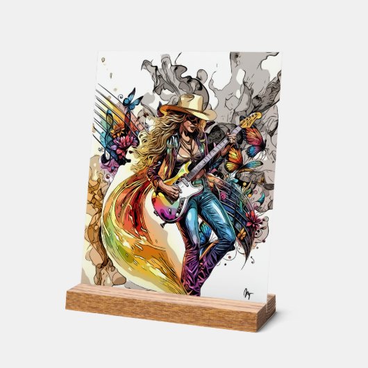 Creative Music Mozaïek 8x10 Prints Acryl Bord (Hoek)